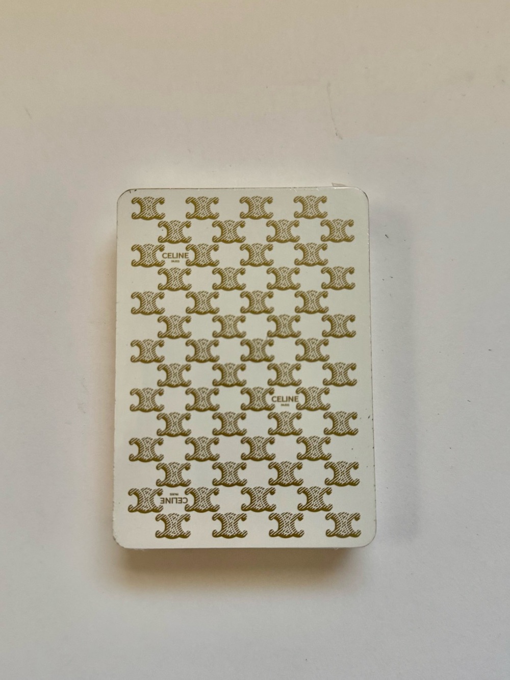 Celine Triomphe Playing Cards